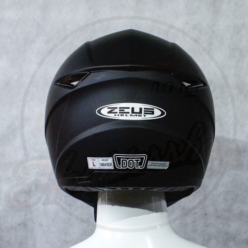 Helm Zeus 811 Black Back